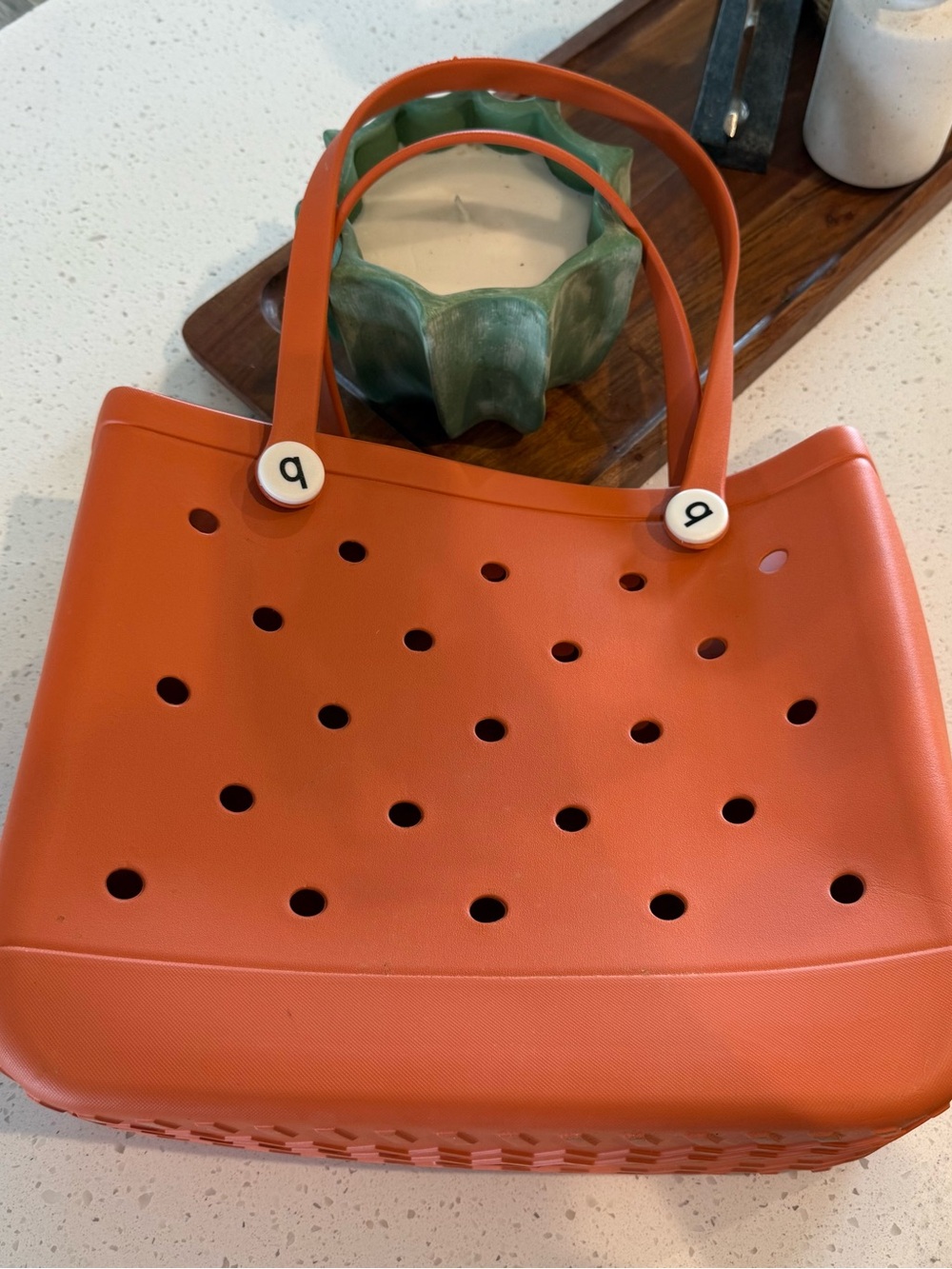 BOGG Bag Original XL Coral Orange BB Tote Bag Authentic Vacation Summer Beach